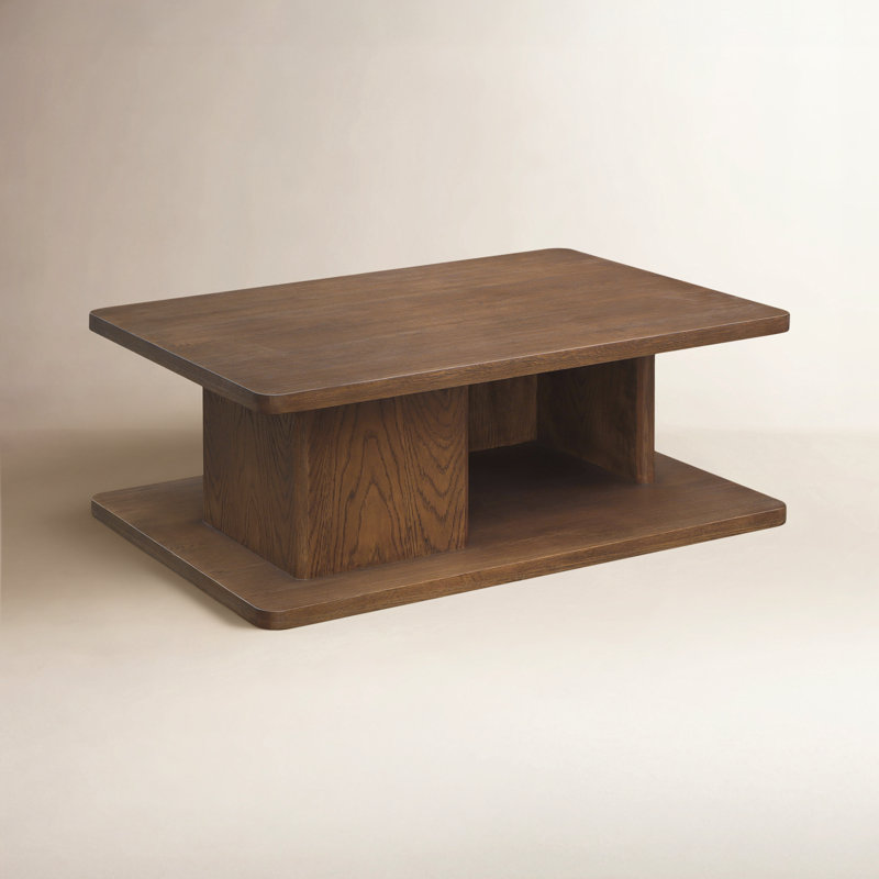 Casey Small Coffee Table Dark Brown, Dark Brown, 16" H x 40" L x 30" W