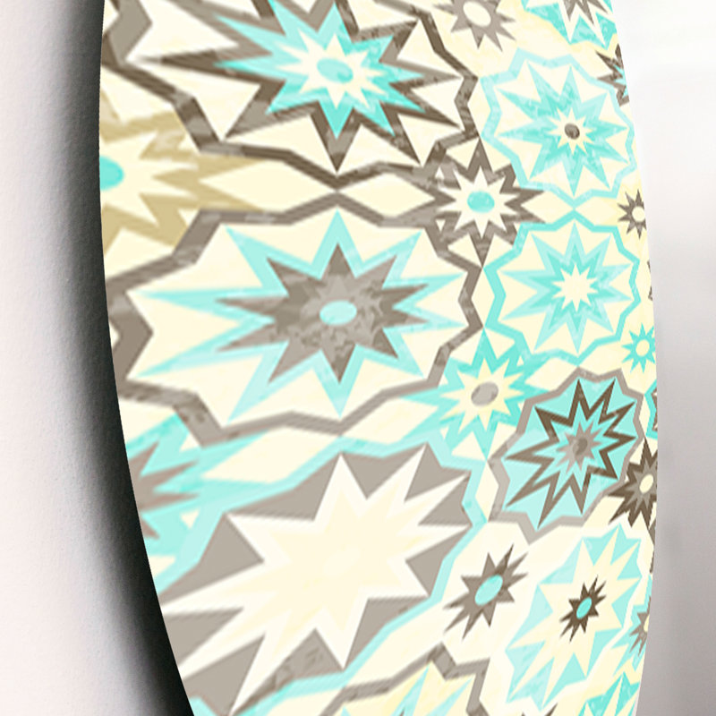 Abstract Wall Decor on Metal