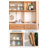 Nordic Red Oak Multifunctional Food Cabinet