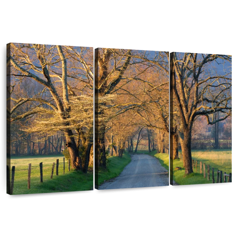 Alvord Sunset Path, 24" H x 38" W