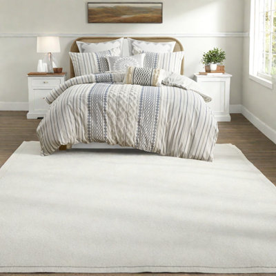 Premium Cotton Duvet Cover Bedding Set, King Size, Mid-century Style