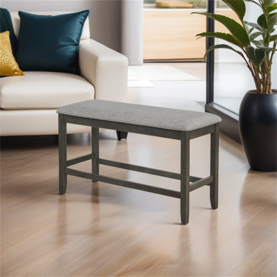 Michalyn Fabric Office Bench