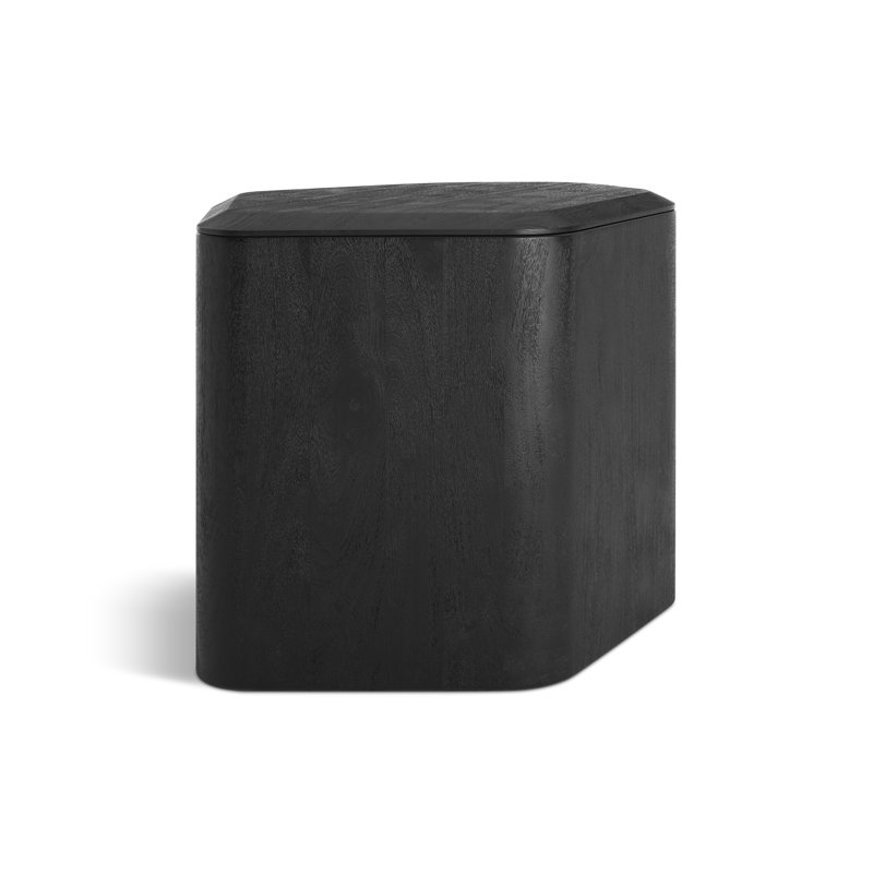Hoard Solid Wood End Table, 18" H x 22" W x 18" D, Acacia