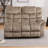 Karish 3-Piece Upholstered Manual Reclining Sectional with Cupholders and Storage-100892222