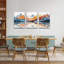 3 Piece Wrapped Canvas Print-524265883