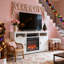 Modern Electric Fireplace Insert, 23" Ultra Slim - Realistic Flame With Logs, Remote & Timer, Overheat Protection