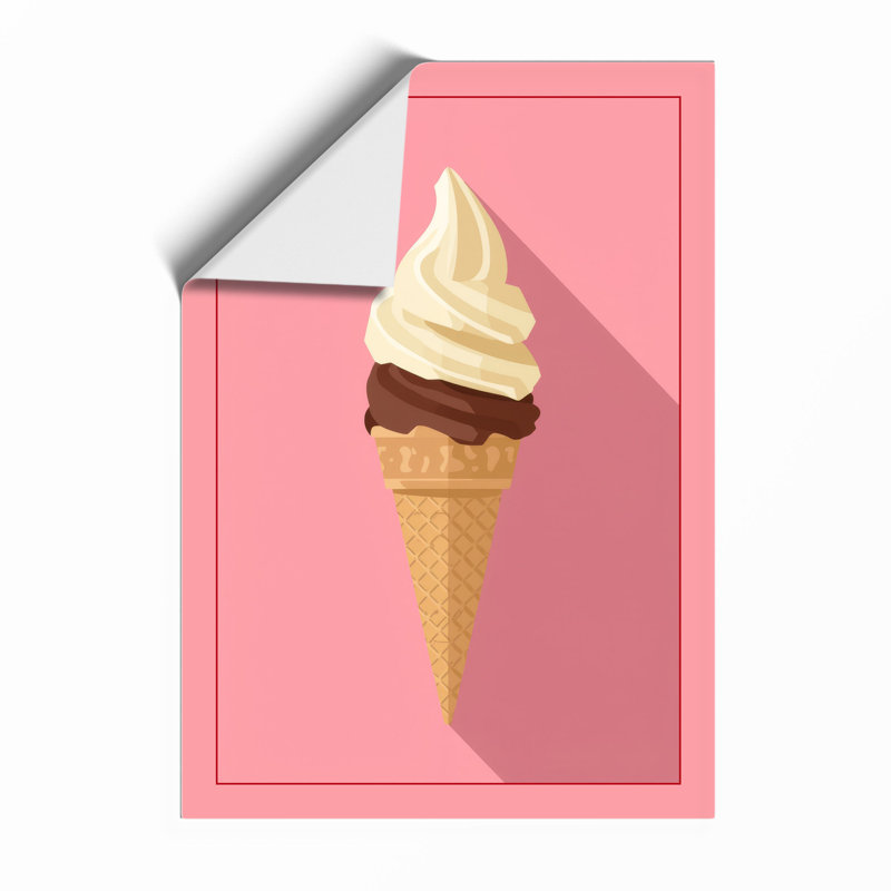 Swirled Sweetness Minimalist - Print, Unframed, A4 - 29.7 x 21.0 cm