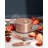 Coppermill Kitchen Round Copper 2 Piece Casserole Bakeware Set