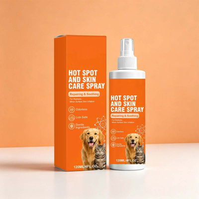 Vaporisateur pour animal de compagnie 120 ml, orange