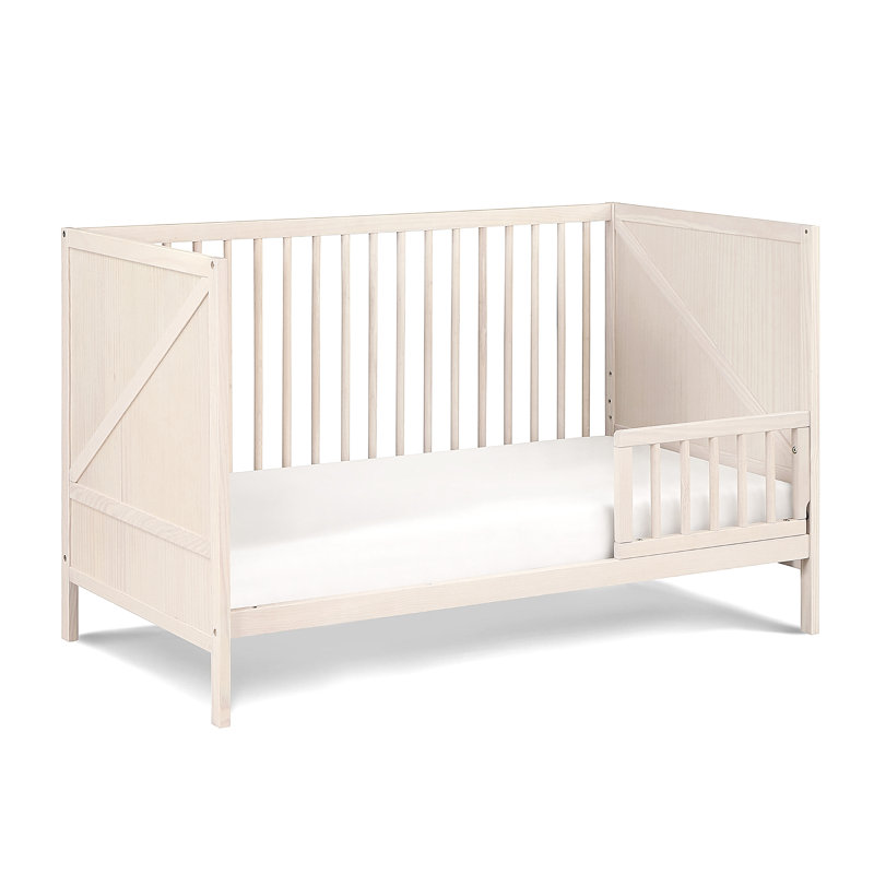 Lit de bébé 3 en 1, Marron clair