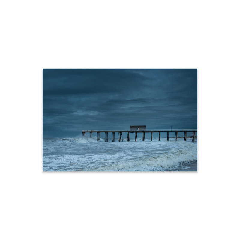 Imprimé Blue Pier sur verre acrylique