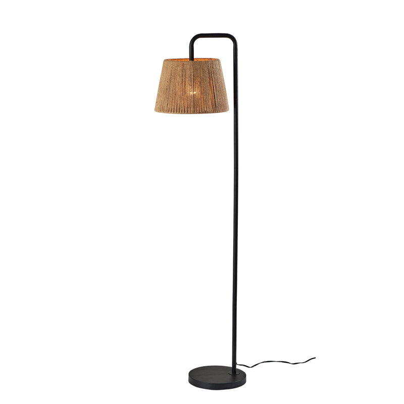 Calissa 59'' Task Floor Lamp, Black