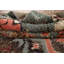 Tapis oriental géométrique marocain 8 x 11