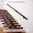 Modern Architectural Aluminum Stair Handrail For Indoor And Outdoor Stairs, Wall Mount Staircase Railing Kit With Stainless Steel Brackets And Screws, Powder Coated-125368817-125368820