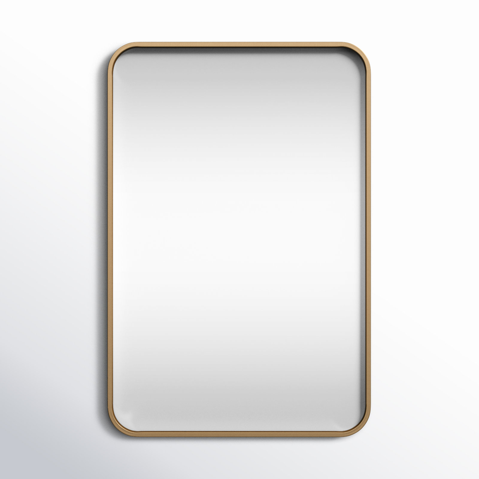 Sabine Accent Mirror, Brass, 30" x 20"