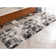 Chimeng Kalia Modern Abstract Gray Black Area Rug
