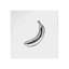 Plat à chat en chrome chromé blanc banane-2112887813