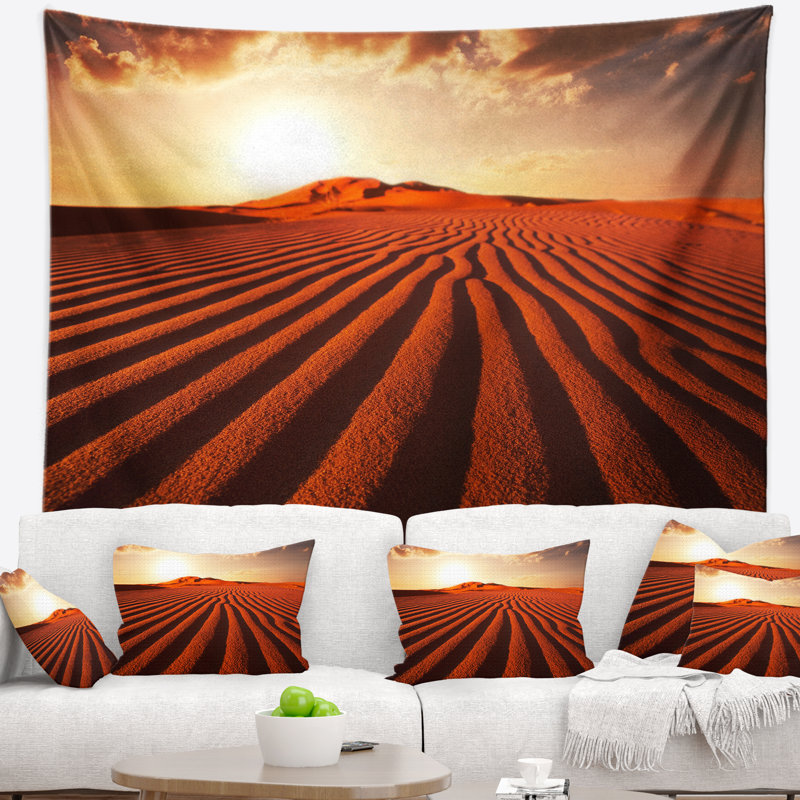 Tapisserie «Schafer Landscape Endless Brown», H 32 po x l 39 po