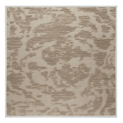 Machine Washable Abstract Beige Area Rug