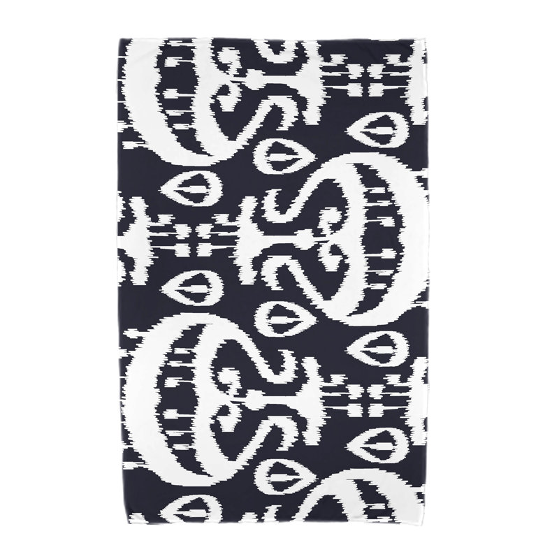 Serviette de plage en microfibre, Bleu marine