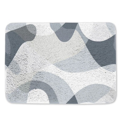 Lucilia Microfiber / Microsuede Non-Slip Bath Mat