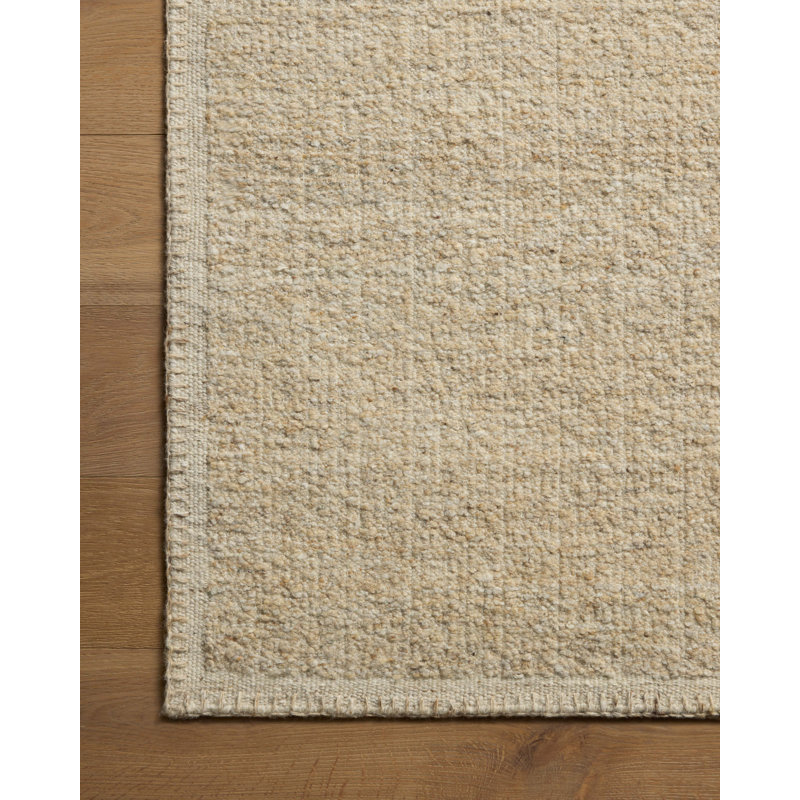 Tapis naturel / avoine Amber Lewis x Loloi Bowie, Rectangle 5 pi 6 po x 8 pi 6 po