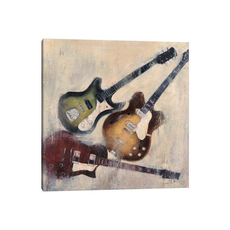 Guitars I by Joseph Cates - Wrapped Canvas Gallery-Wrapped Canvas Giclée, 93.98cm H x 93.98cm W