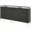 Table de bar pliante très longue - 77,95 po x 15,16 po x 34,65 po