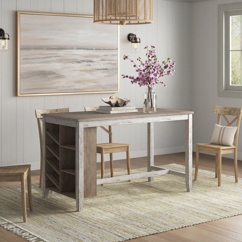 Somerville Acacia Solid Wood Base Dining Table