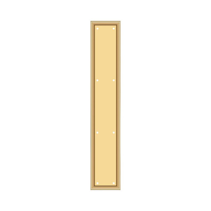 Door Sweep, PVD Polished Brass