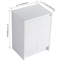 24" Freestanding Bathroom Storage Cabinet, 2-Soft Close Doors, Glossy White,(KD-Packing)