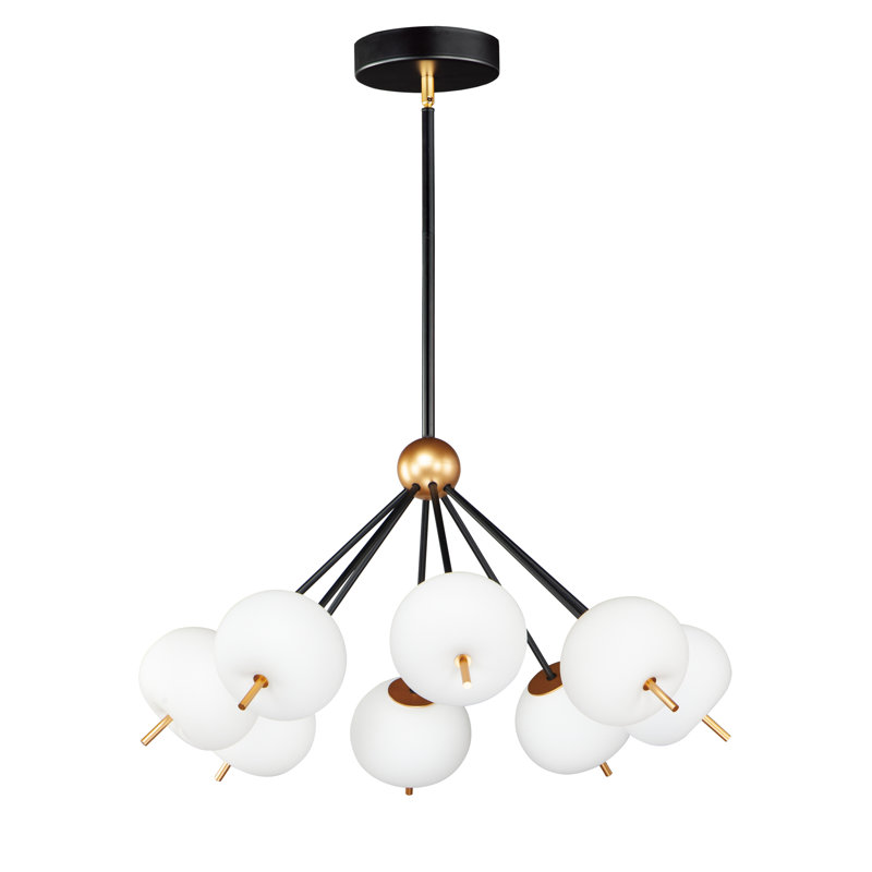 Sahrish 8 - Light Dimmable LED Sputnik Sphere Chandelier