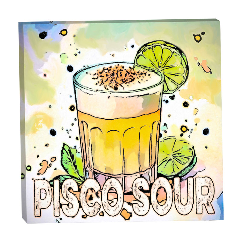Pisco Sour Cocktail 16x16
