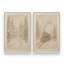 «Snowfall Sketches», ensemble de 2 impressions sur toile-26648674-26648678-26648684