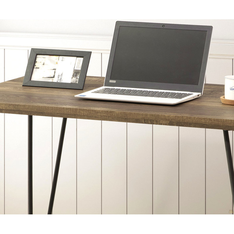Bureau rustique en chêne