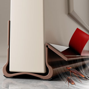 Nouvelle butée de tirage sous la porte 36,6 pouces, longueur de coupe libre, réduction du bruit et économie d'énergie, pour le bas de la porte (sol plat sans seuil)