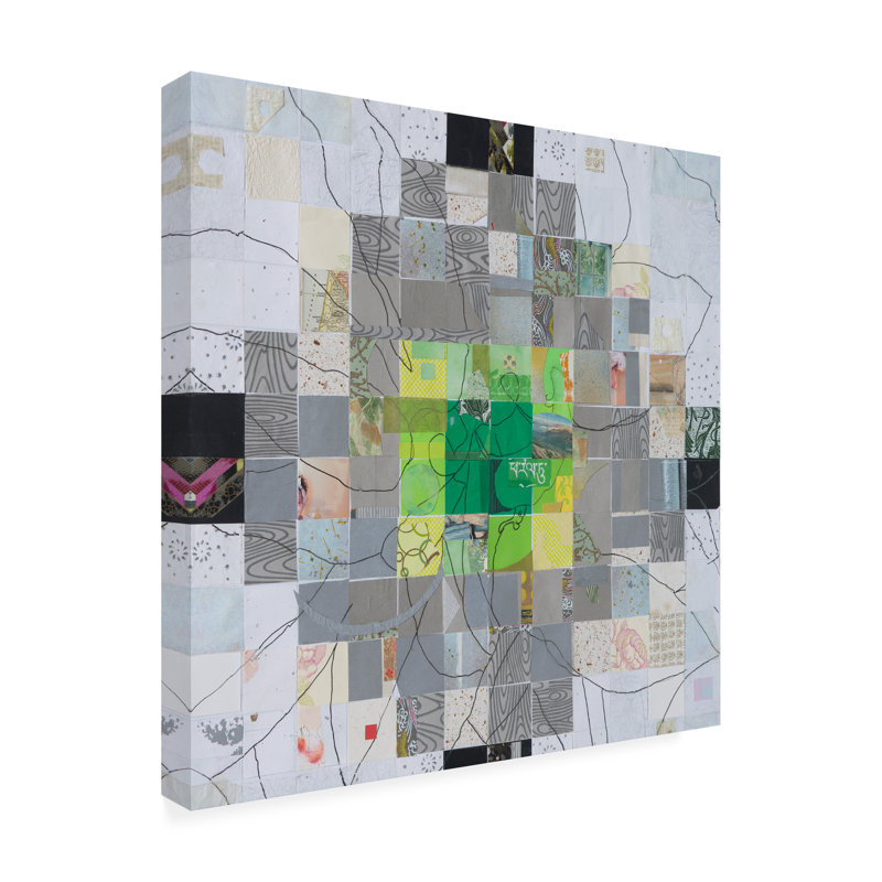 «Glow» sur toile, H 14 po x l 14 po
