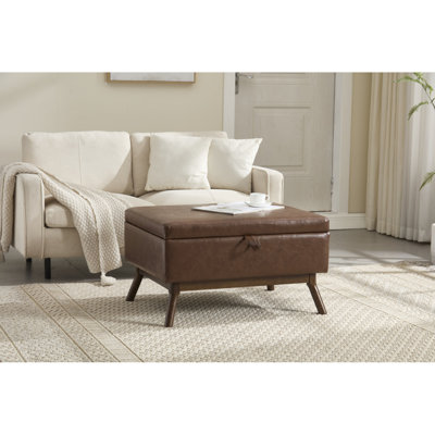 Banc de rangement Mid-Century