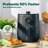 3 Qt Manual Air Fryer Oven and 5-in-1 Multicooker with Removable Nonstick and Dishwasher Safe Crisping Tray and Basket, 1400 Watt Heating System-111122042