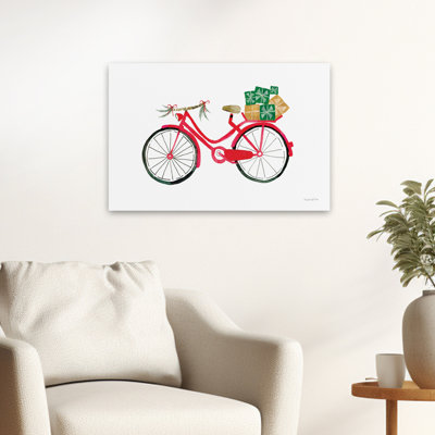 Christmas Delivery II - Bicycle Bicycles Bikes Black Art
