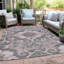 Tapis intérieur / extérieur rose lavable à la machine Xhevrie-722491362