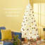 Décoration de Noël, demi-arbres de Noël avec ouverture automatique, base en acier, pour décor intérieur de Noël | Idée de cadeau-172895152
