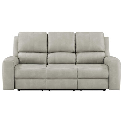 Hein Triple Power Reclining Sofa Grey
