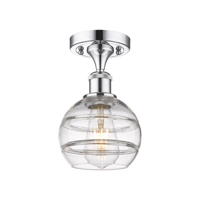 Plafonnier semi-encastré 1 lumière Ballston - Adrieanna