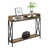 Weathered Barnwood Top/Black Base