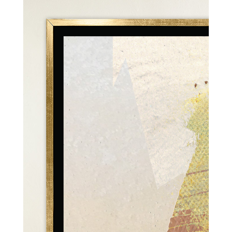 Rock Out, 24.5" H x 21.5" W, No Mat, Gilded Gold Floater Framed Canvas