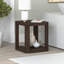 Table d'appoint carrée en aulne Sophiaisabelle-1557917637