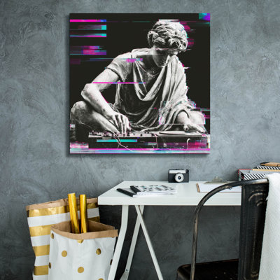  'Apollo - The God Of Music 2' by Ann Klee Canvas Wall Art, 26" x 26"