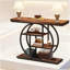 Console étroite en bois polyvalente, élégante et polyvalente-388271220