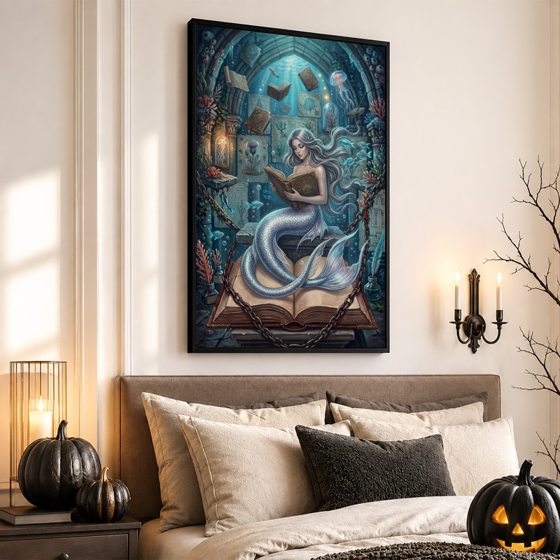 Art sur toile Halloween, H 24 po x l 16 po